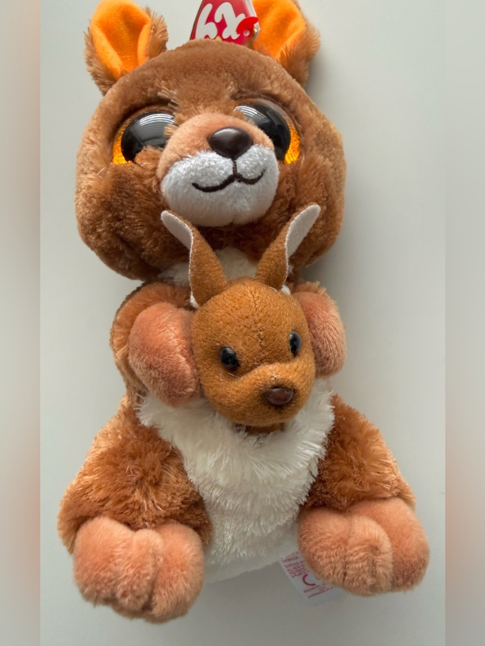 Ty Beanie Boo Kipper the Kangaroo with baby